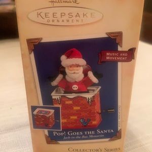 Hallmark Keepsake Ornament Pop! Goes the Santa🎅